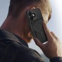 Honor X5c Plus suojakuoren rengas helpottaa puhelimen käyttöä yhdellä kädellä.