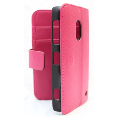 Lumia 620 hot pink lompakko suojakotelo.
