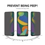 Privacy panssarilasi rajaa OnePlus Nord 4 näytön näkyvyyttä sivuilta.