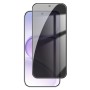 Honor 600 Smart 5G Privacy panssarilasi tummentaa näkymää sivulta katsottaessa.