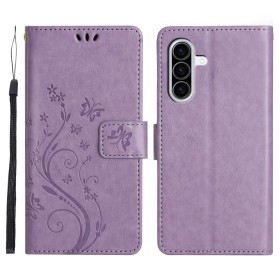 Samsung Galaxy A57 5G lompakkokotelon mukana kulkee irrotettava rannelenkki.