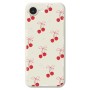 iPhone 16e suojakuoren kirsikkakuosi tuo puhelimeen iloisen ilmeen.