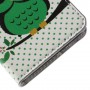 Lumia 550 vihreä pöllö puhelinlompakko