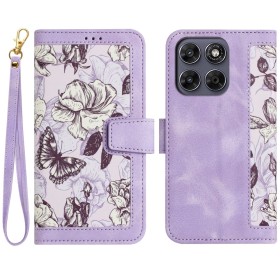 Rannelenkki helpottaa Motorola Moto G67 puhelimen kantamista mukana.