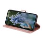 Samsung Galaxy A27 lompakkokotelo taittuu käteväksi vaakasuuntaiseksi jalustaksi videoiden katselua varten.