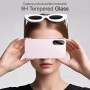 Samsung Galaxy A27 kameran linssin suojalasi on 9H karkaistua lasia.