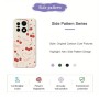 OnePlus 15 puhelimen kuorissa kulkee kirsikkakuosinen reunapainatus.