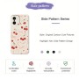 Beige OnePlus 15R suojakuori saa sivukuvioinnilla puhelimeen leikkisän ilmeen.