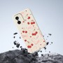 OnePlus 15R suojakuoren kirsikka ja rusetti kuvio tuo puhelimeen raikkaan ilmeen.