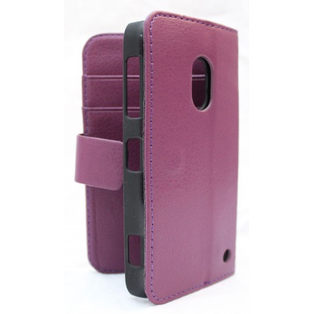 Lumia 620 violetti lompakko suojakotelo.