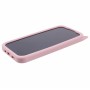 Vaaleanpunainen iPhone 14 / iPhone 13 suojakuori suojaa puhelinta arjen kolhuilta.