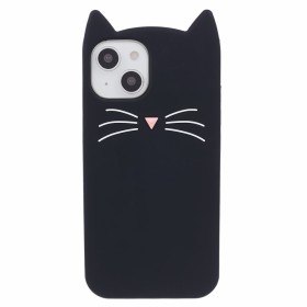 Kissanviikset antavat iPhone 14 ja iPhone 13 suojakuorelle leikkisän ilmeen.