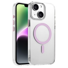 iPhone 13 / 14 suojakuoressa on magneettirengas langatonta latausta varten.