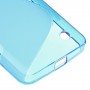 Lumia 550 sininen silikonisuojus.