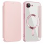 iPhone 17e / 16e lompakkokotelon kannessa on näppärä pidike, joka toimii myös jalustana.