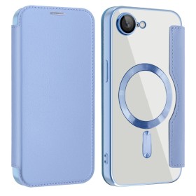 Magneettikiinnitteinen kansi pitää iPhone 17e ja 16e suojakotelon napakasti suljettuna.