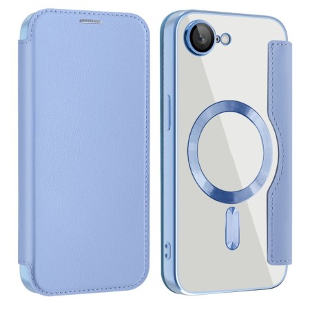 Magneettikiinnitteinen kansi pitää iPhone 17e ja 16e suojakotelon napakasti suljettuna.