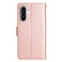 Kamera aukko jättää Samsung Galaxy A27:n kamerat vapaasti käyttöön lompakkokotelossa.