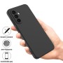 Naarmuja ja sormenjälkiä hylkivä pinta pitää Samsung Galaxy A27 suojakuoren siistin näköisenä.