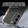 Realme C100 5G suojakuoren iskuja vaimentava rakenne auttaa suojaamaan puhelinta kolhuilta.