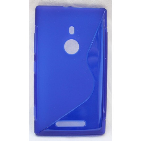 Lumia 925 sininen silikoni suojakuori.