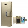 iPhone 5/5s samppanjan kultainen puhelinlompakko