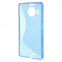 Lumia 950 XL sininen silikonisuojus.