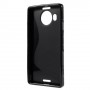 Lumia 950 XL musta silikonisuojus.
