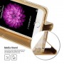 iPhone 6 samppanjan kultainen puhelinlompakko