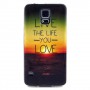 Galaxy S5 live the life you love silikonisuojus.
