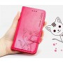 Huawei Honor 7 punainen kissa puhelinlompakko