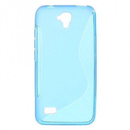 Huawei Y5 sininen silikonisuojus.