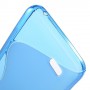 Huawei Y5 sininen silikonisuojus.