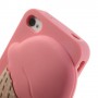 iPhone 4 vaaleanpunainen jäätelö silikonisuojus.