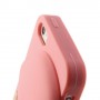 iPhone 5 vaaleanpunainen jäätelö silikonisuojus.