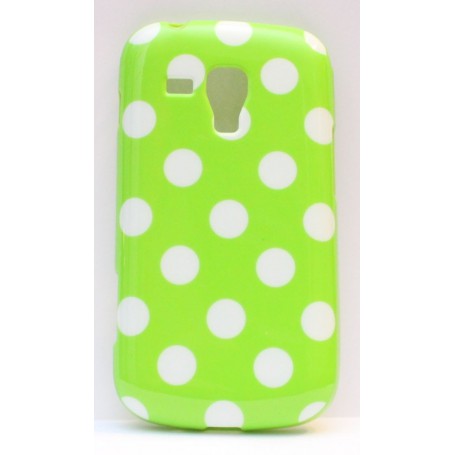 Galaxy Trend limenvihreä polka dot suojakuori..