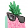 iPhone 4 vaaleanpunainen ananas silikonisuojus.