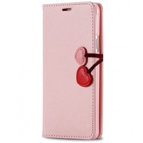 Galaxy S3 nätti vaaleanpunainen puhelinlompakko