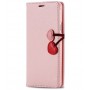 Galaxy S3 nätti vaaleanpunainen puhelinlompakko