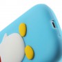 Galaxy S3 vaaleansininen kannellinen pingviini silikonisuojus.
