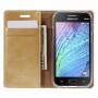 Samsung Galaxy J1 kullan värinen puhelinlompakko