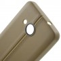Lumia 550 vaaleanruskea suojakuori.