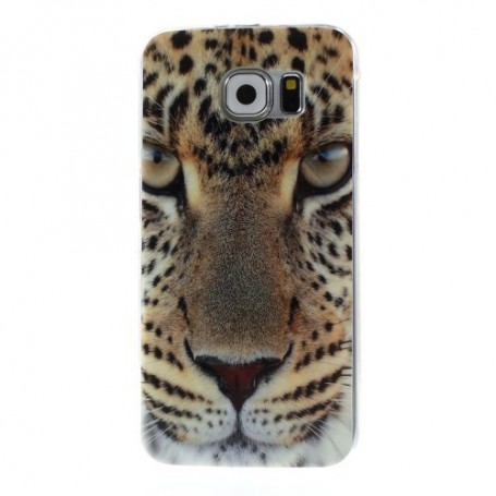 Samsung Galaxy S6 leopardi silikonisuojus.