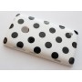 Lumia 520 valkoinen polka dot suojakuori. – istuu täydellisesti puhelimen muotoihin