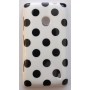 Lumia 520 valkoinen polka dot suojakuori. – minimalistinen mutta tehokas suoja