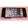 iPhone 5 vaaleanpunainen puhelinlompakko