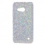 Lumia 550 hopea glitter suojakuori.