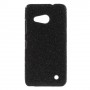 Lumia 550 musta glitter suojakuori.
