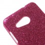 Lumia 550 hot pink glitter suojakuori.