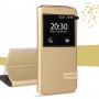 Samsung Galaxy S7 edge samppanjan kultainen ikkunakuori